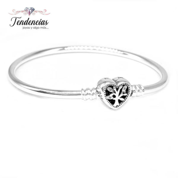Pulsera Rígida – Family Tree Heart - Imagen 2