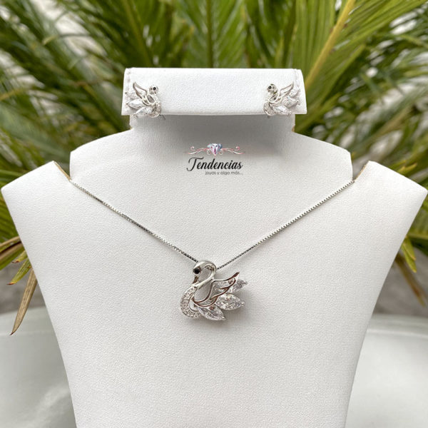 Set Cisne de Plata 925