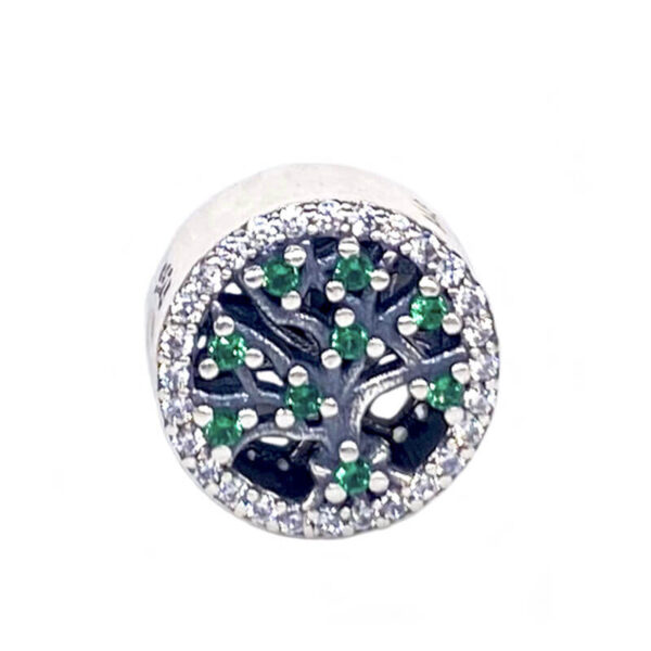 Charm / Dije Árbol de Vida Verde