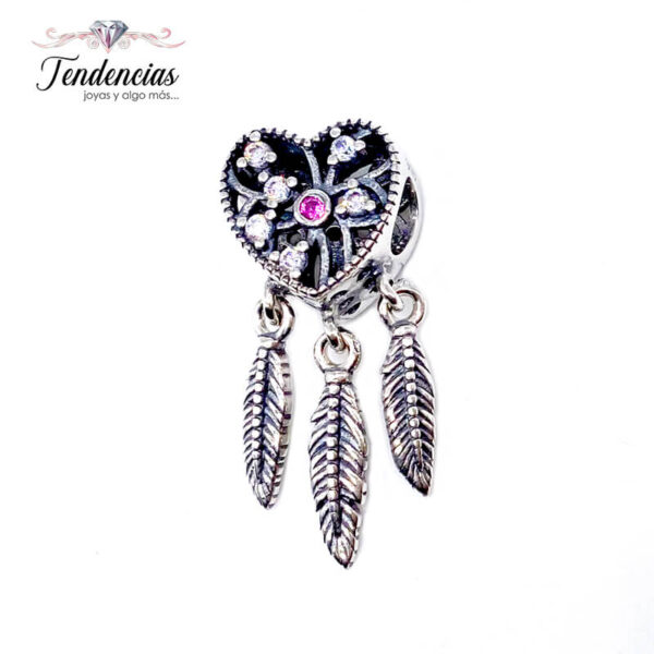 Charm / Dije Atrapasueños Brillo Rojo