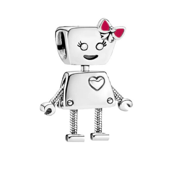 Charm / Dije Bella Bot - Lazo Rojo