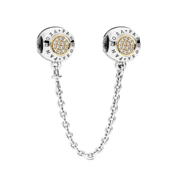 Charm / Dije Cadena - Esferas Logo dorado