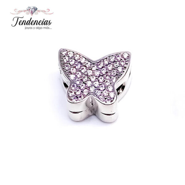 Charm / Dije Clip - Mariposa