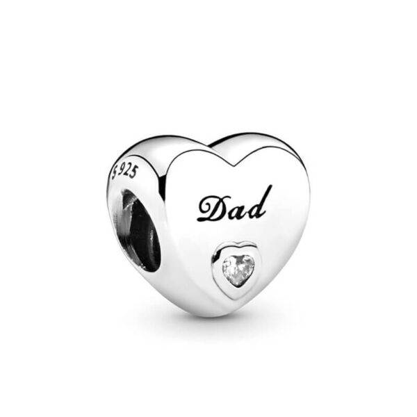 Charm / Dije Corazón Dad
