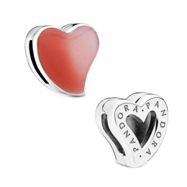 Charm / Dije Reflexions - Corazón Rojo