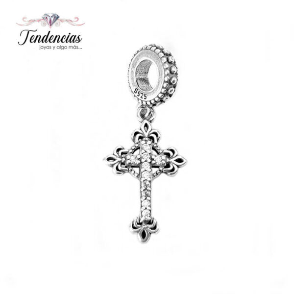 Charm / Dije Crucifijo Brillante