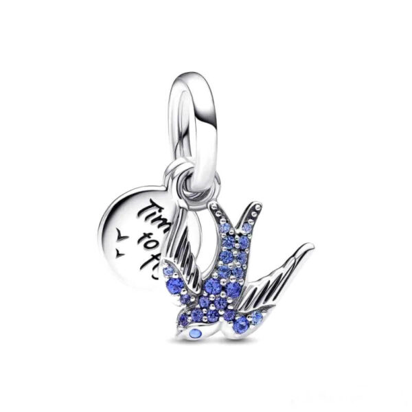 Charm / Dije Golondrina Time To Fly