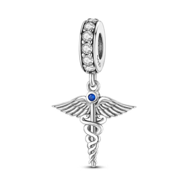 Charm / Dije Esculapio Médico