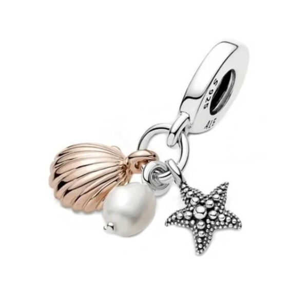 Charm / Dije Perla, Estrella y Concha