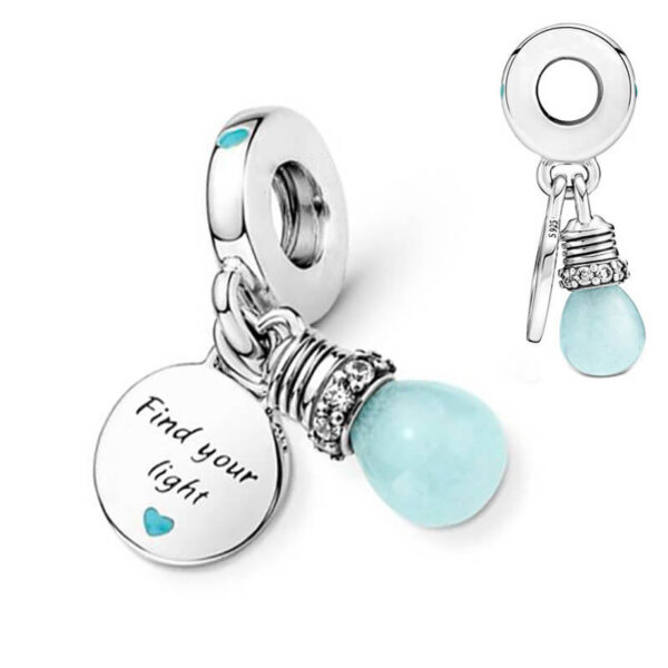Charm / Dije Foco Florescente