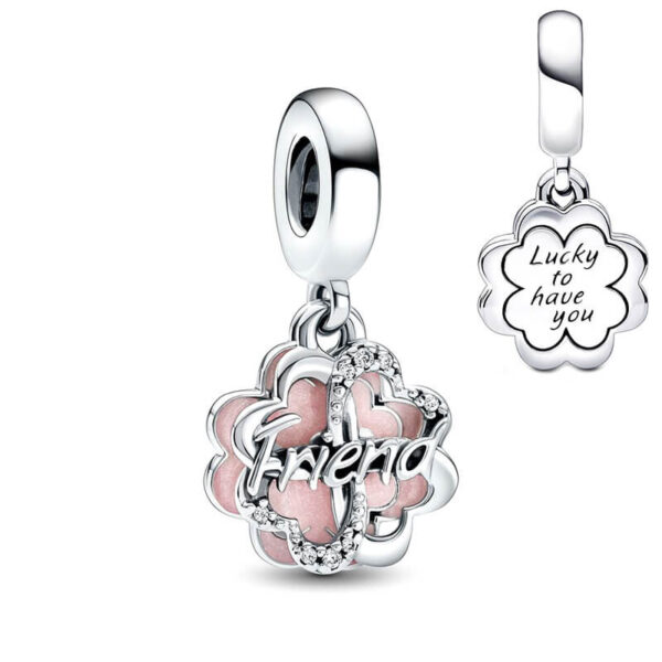 Charm / Dije Friend - Lucky to have you