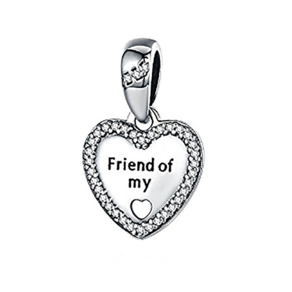 Charm / Dije Friend of my Heart