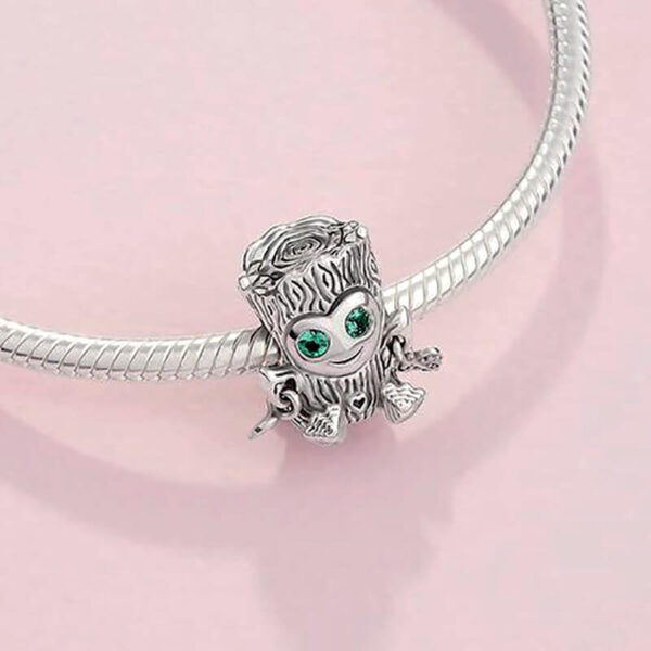 Charm / Dije Groot Ojos Verdes - Imagen 2