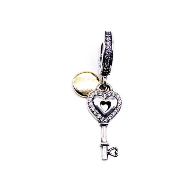 Charm / Dije Llave Corazón