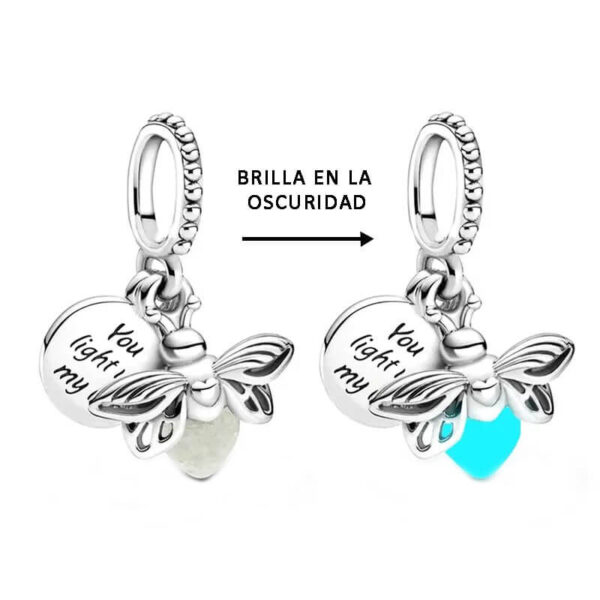 Charm / Dije Luciernaga Evangeline
