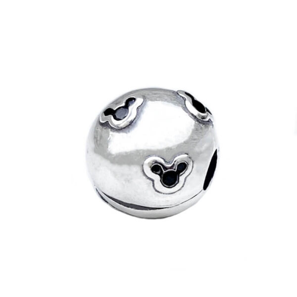 Charm / Dije Clip - Mickey Brillos Negros