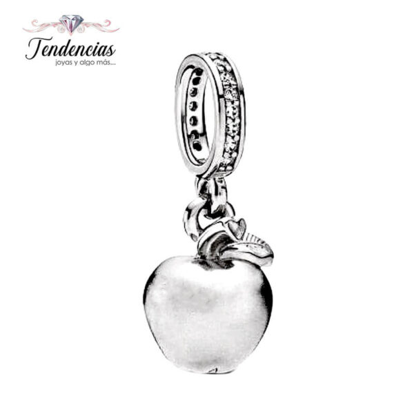 Charm / Dije Manzana Plateada