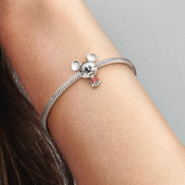 Charm / Dije Mickey Pantalones Rojos - Imagen 2