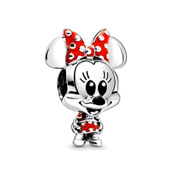 Charm / Dije Minnie Vestido y Lazo