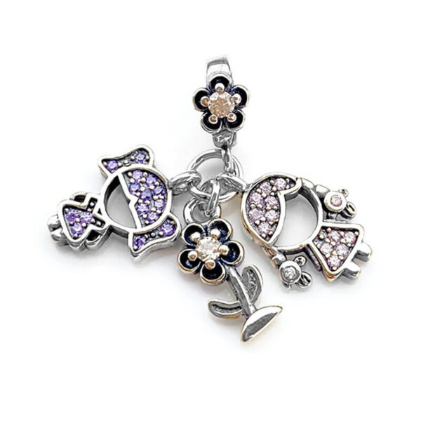 Charm / Dije Niñas Florecer
