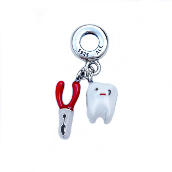 Charm / Dije Muelita y Pinza