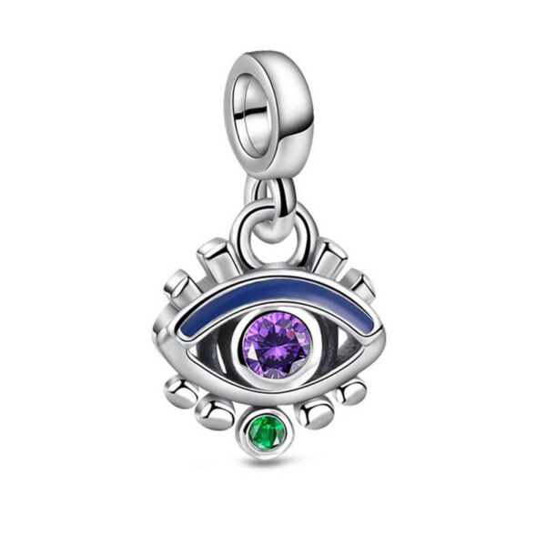 Charm / Dije Ojo Turco Gemas Colores