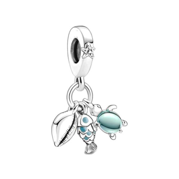 Charm / Dije Pez, Tortuga y Concha