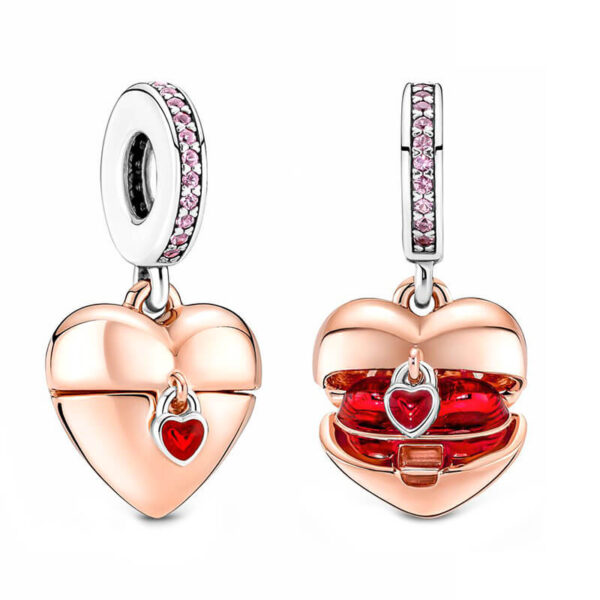 Charm / Dije Relicario Revela Tu Amor