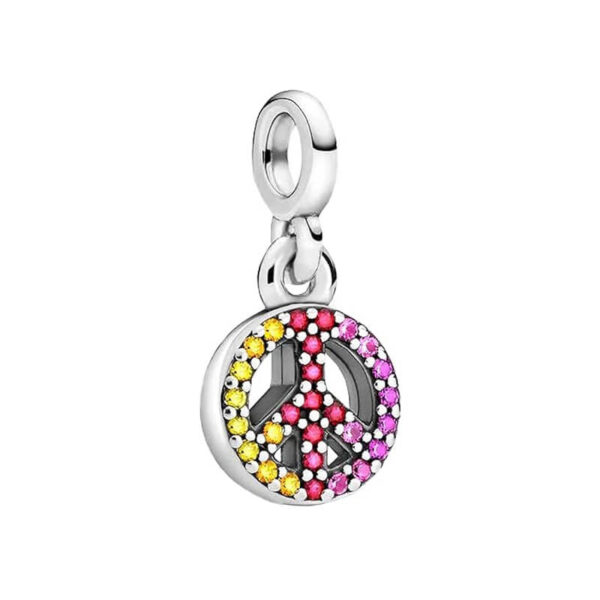 Mini Charm / Dije Me - Símbolo de Paz