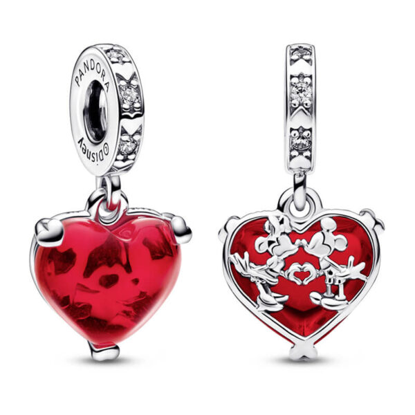 Charm / Dije Beso de Mickey y Minnie