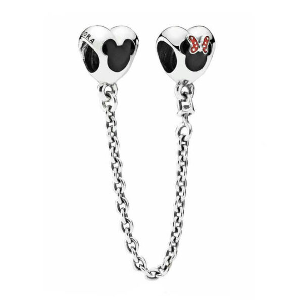 Charm / Dije Cadena Mickey y Minnie