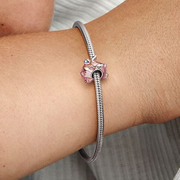 Charm / Dije Cerdo Unicornio Volador - Imagen 3