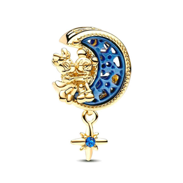 Charm / Dije Luna Creciente Mickey