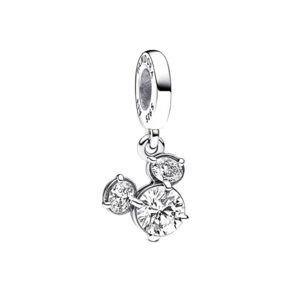 Charm / Dije Silueta Mickey Brillos