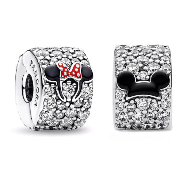 Charm/Dije Clip - Minnie y Mickey