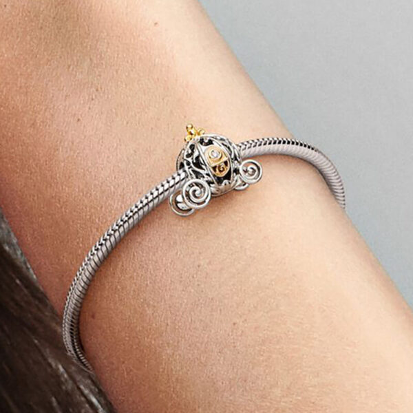 Charm / Dije Carruaje Cenicienta Aniv. - Imagen 2