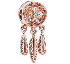 Charm / Dije - Atrapasueños Oro Rosa