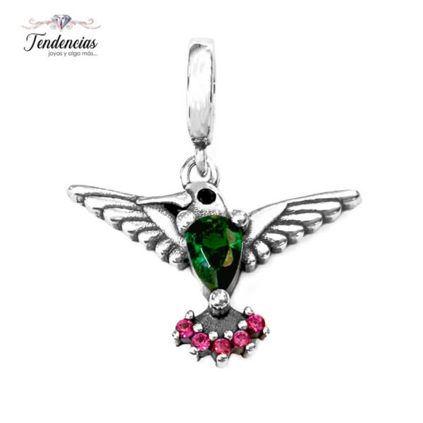 Charm / Dije - Colibrí Verde