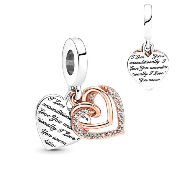 Charm / Dije I love Unconditional