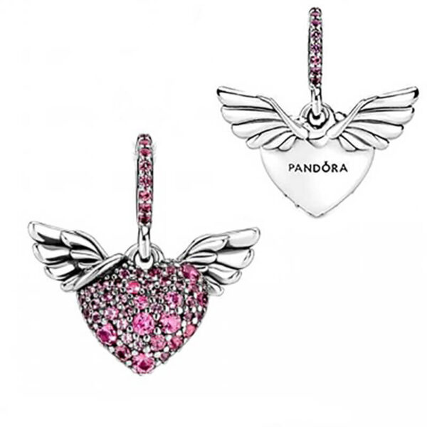 Charm / Dije - Corazón Alas de Ángel