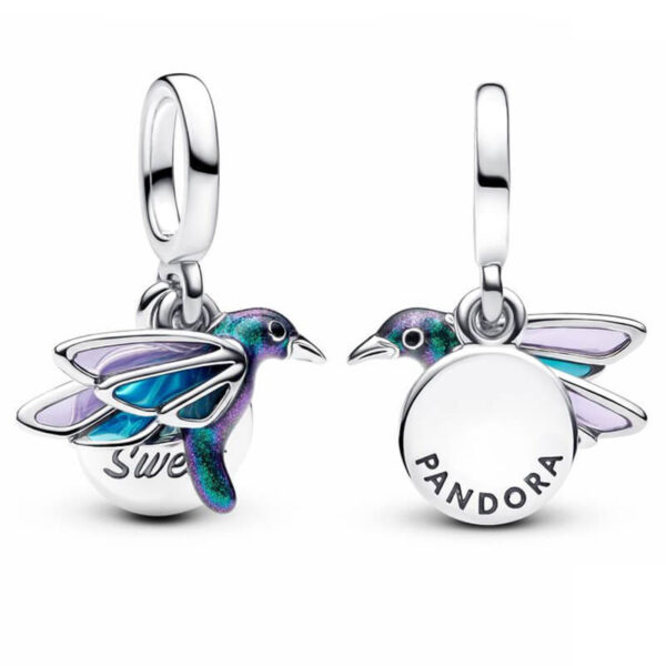 Charm / Dije - Colibrí Doble