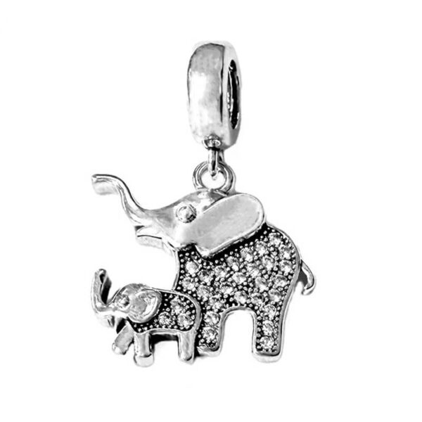 Charm / Dije - Elefante y Calf