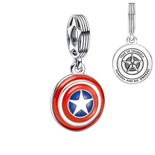 Charm / Dije Escudo Capitan América
