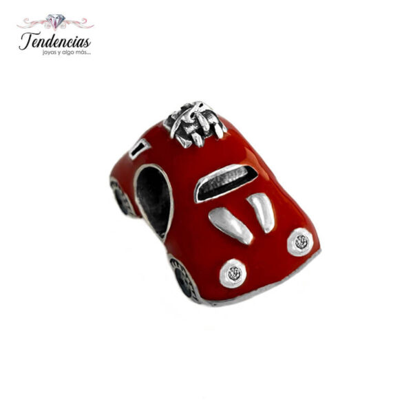 Charm / Dije - Auto Rojo Maletero