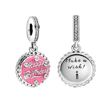 Charm / Dije - Happy Birthday Make a Wish