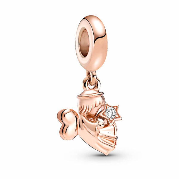 Charm / Dije - Ángel Oro Rosa