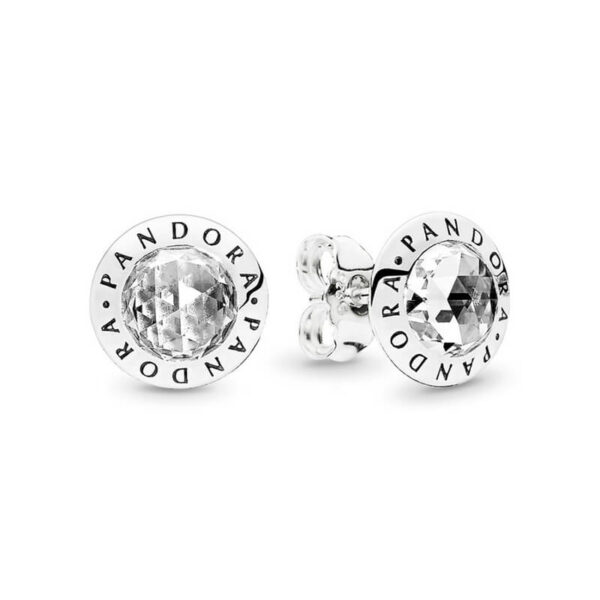 Aretes de Botón - Signature Cristal