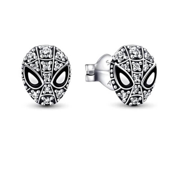 Aretes de Botón - Spider-Man