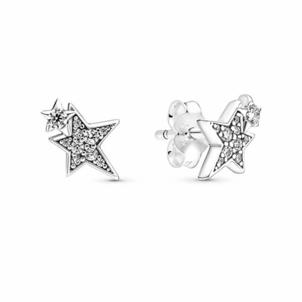 Aretes de Botón - Estrellas