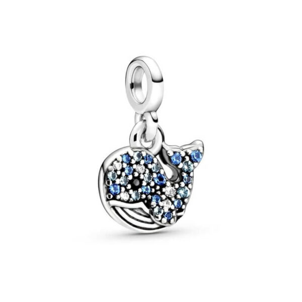 Mini Charm / Dije - Ballena Azul